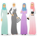 История четырех сестер-мусульманок