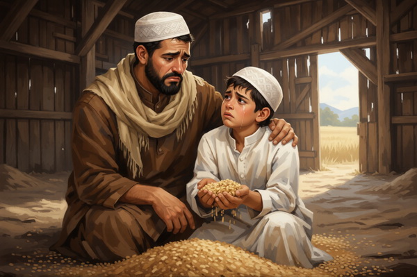 Два брата в мусульманской стране.Засуха