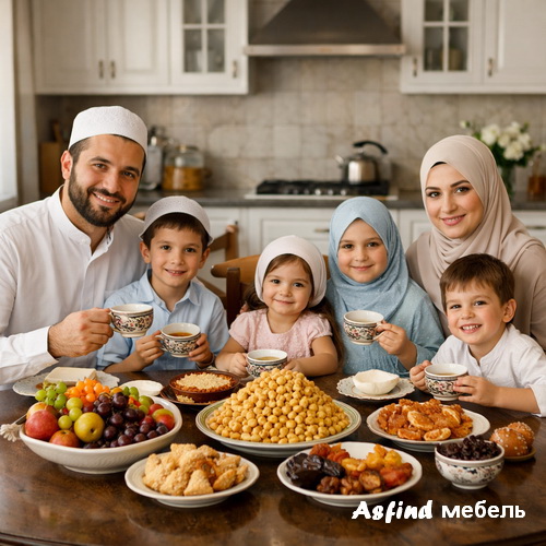 Кухни для мусульманской семьи